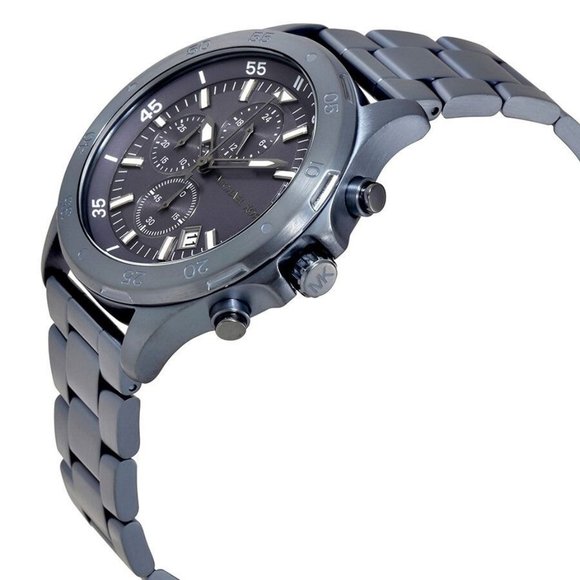 NEW MICHAEL KORS TRIPLE CHRONO 44MM - Picture 3 of 4